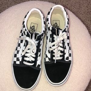 Vans Checkered Platform Shoes